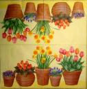 155 Tulips - 3-ply - (yellow) - Ambiente
